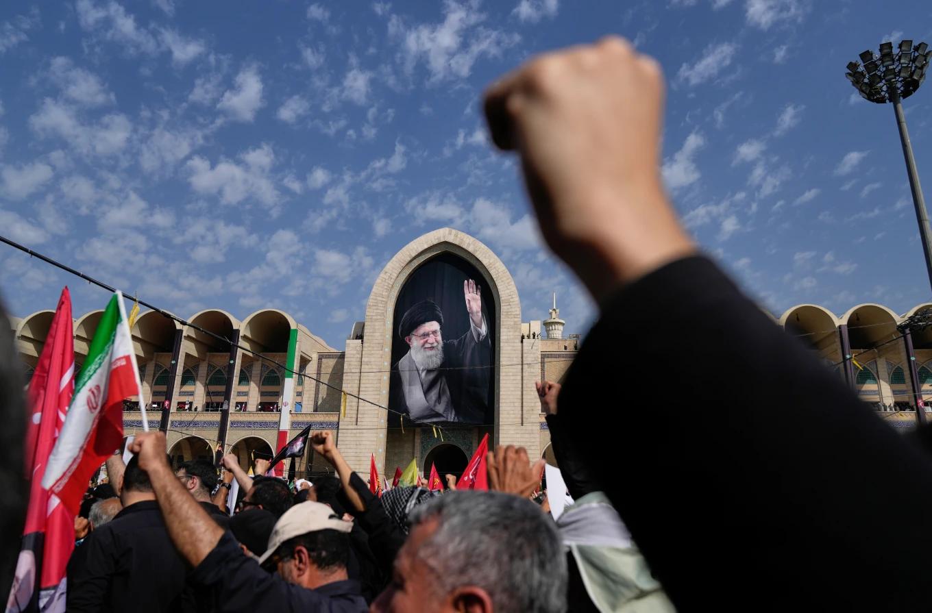 Tehran's Funeral for Khamenei Becomes a Show of Defiance as Regional Tensions Refuse to Ease